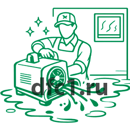 Сушка и уборка после потопа в Ногинске